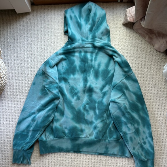 Small Playboy by Pacsun Classic Tie Dye Kangaroo Hoodie - Picture 3 of 4